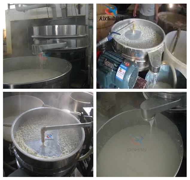 豆?jié){過濾振動(dòng)篩分機(jī)